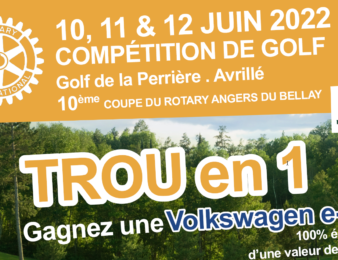 10 ème Compétition de Golf du Club Rotary Angers du Bellay