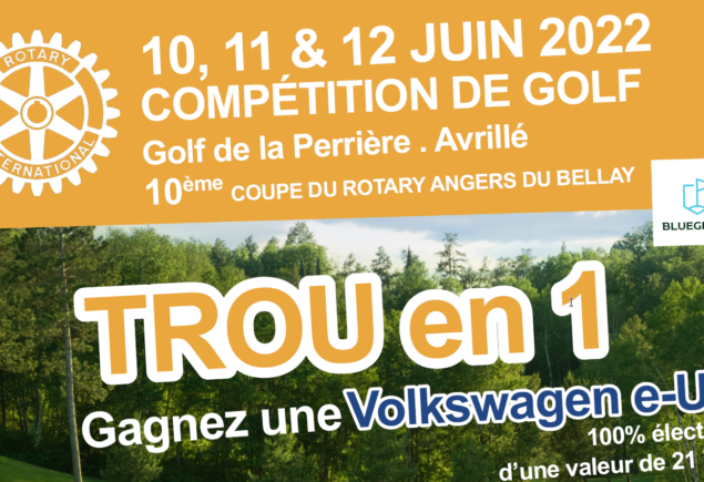 10 ème Compétition de Golf du Club Rotary Angers du Bellay