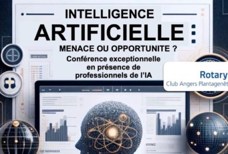 L’INTELLIGENCE ARTIFICIELLE : Menace ou Opportunité ?   JEUDI 4 AVRIL 2024