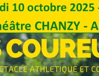 Vendredi 10 octobre 2025 à 20h00 : Spectacle athlétique et comique « Les Coureurs » au Théatre Chanzy à Angers