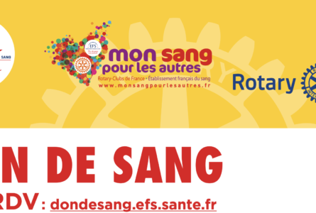 Mon Sang Pour Les Autres : dons le vendredi 4 octobre aux Salons Curnonsky à Angers