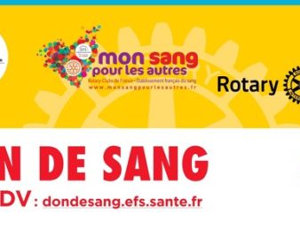 Vendredi 3 octobre 2025  : Mon sang pour les autres, lieu : Salons Curnonsky,  6 Pl. Maurice Sailland, 49100 Angers